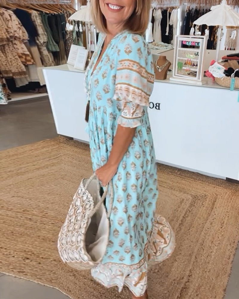 Alma™ | Boho Midikleid