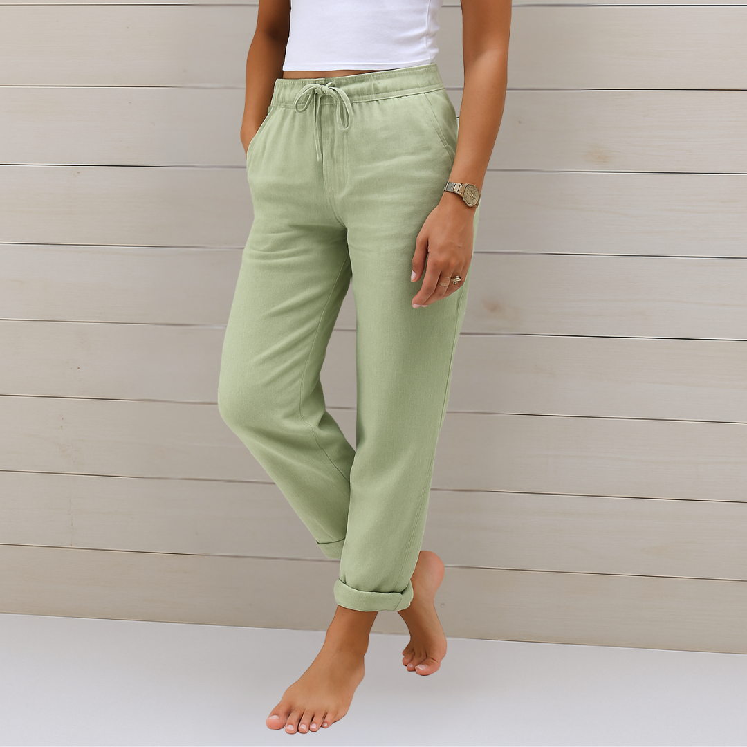 Alira™ | Luftige Leinen-Komforthose