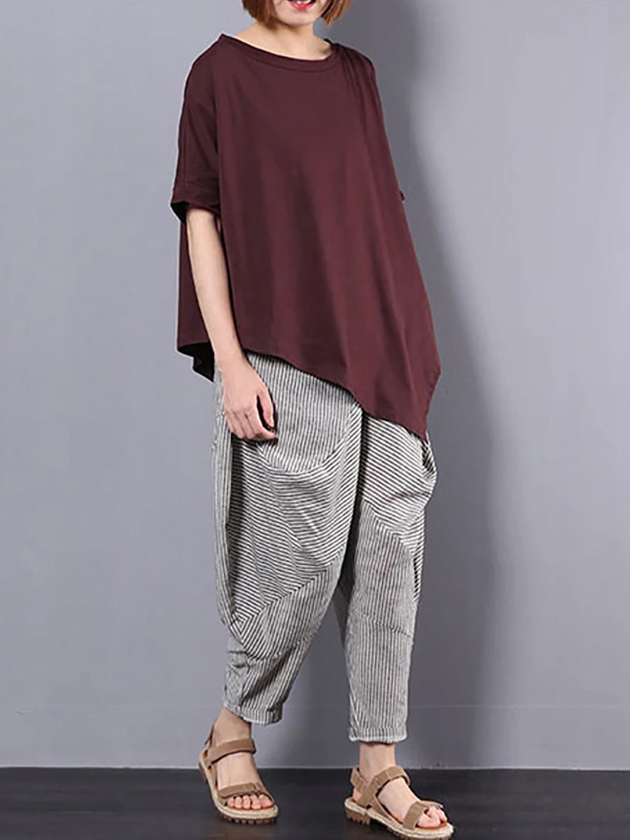 Marlen™ | Lockeres Baumwoll-T-Shirt