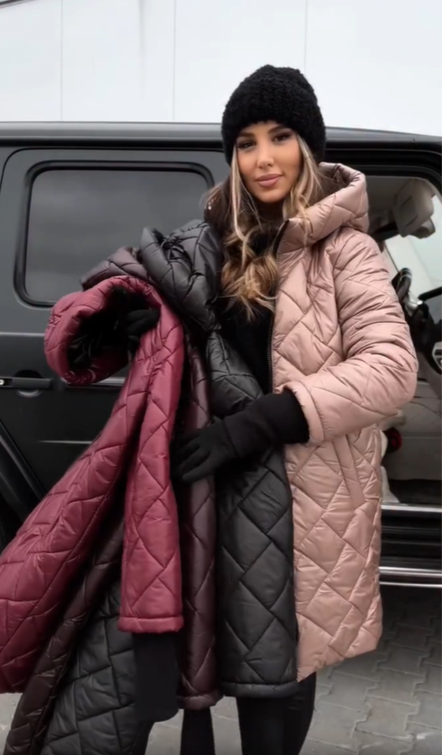 Isabell™ | Gesteppter Puffer-Mantel mit Kapuze