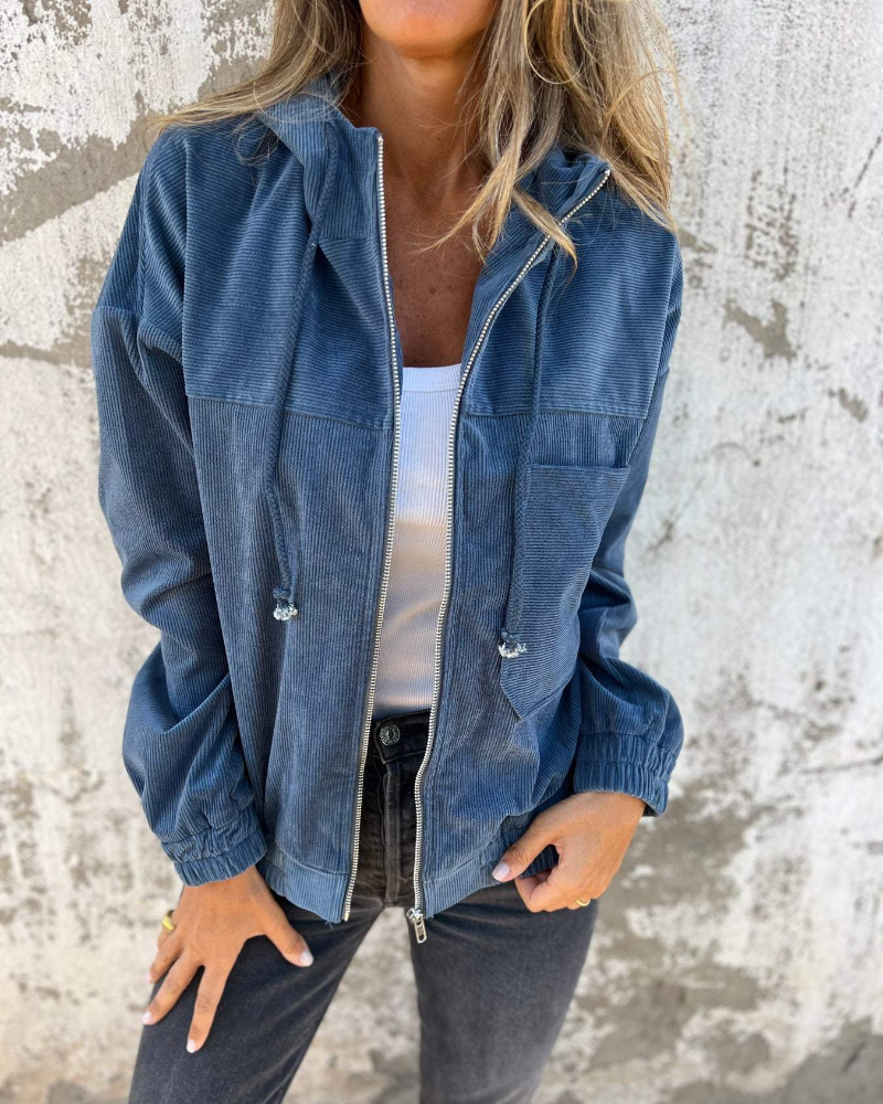 Amelina™ | Lässiger Zip-Hoodie