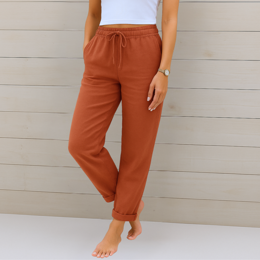 Alira™ | Luftige Leinen-Komforthose