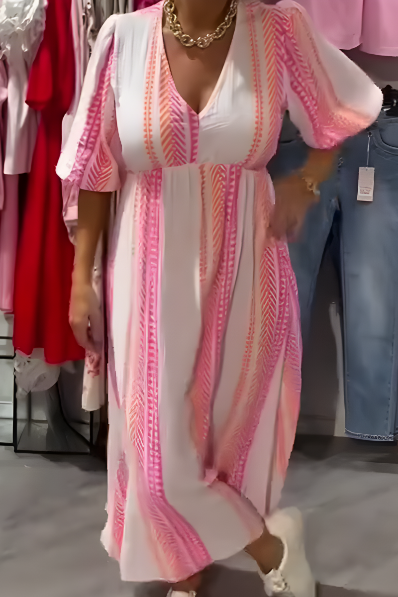 Lunira™ | Leichtes & Luftiges Leinenkleid