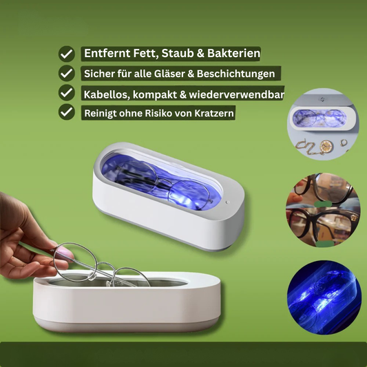 OptiClear™ | Sicherer UV-Glasreiniger