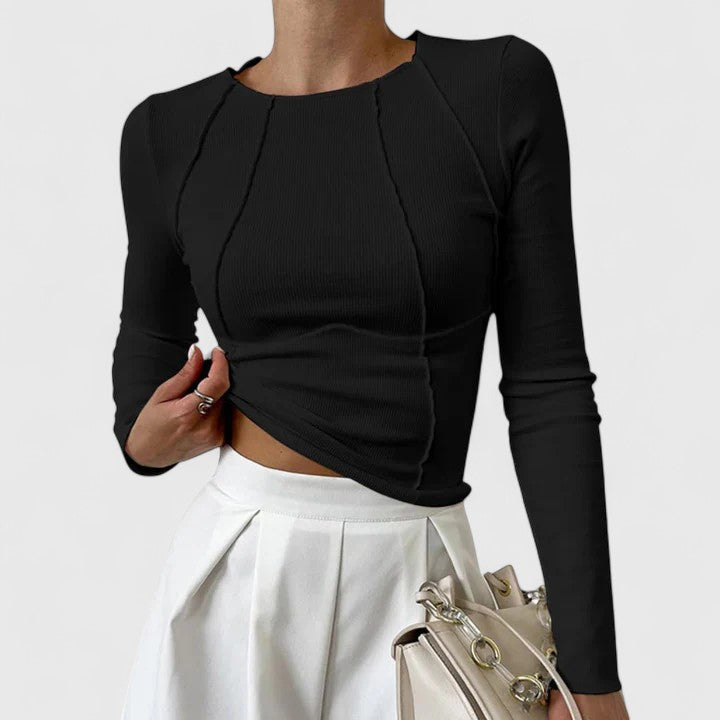 Thalia™ | Bequemer Langarm-Top