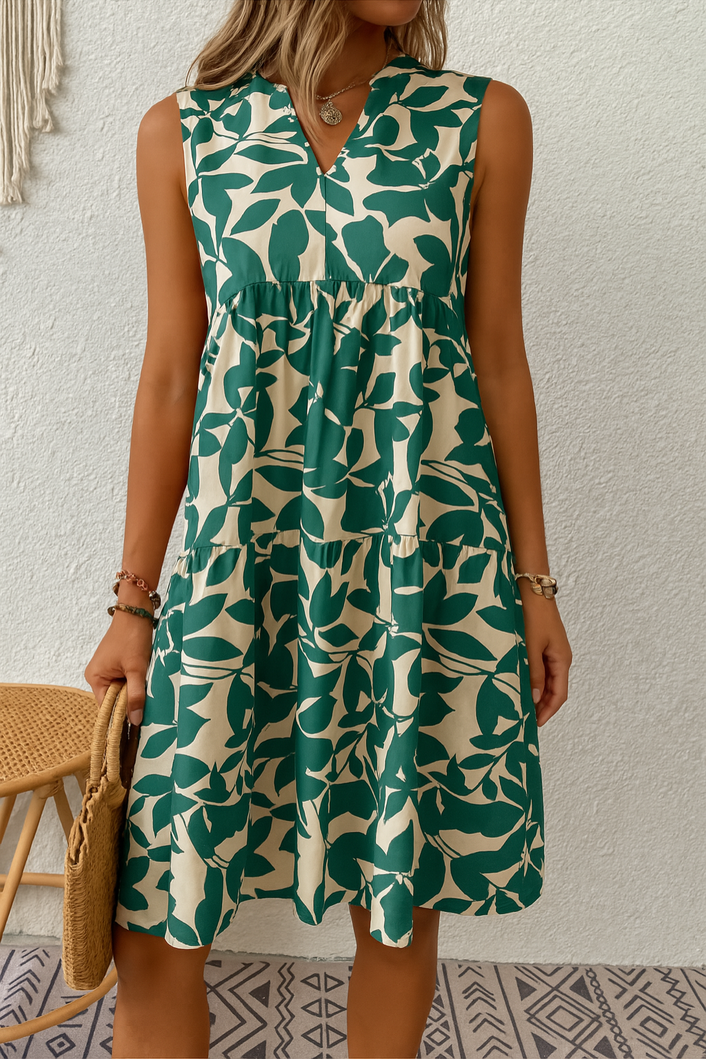 Birgit™ | Midi Sommerkleid