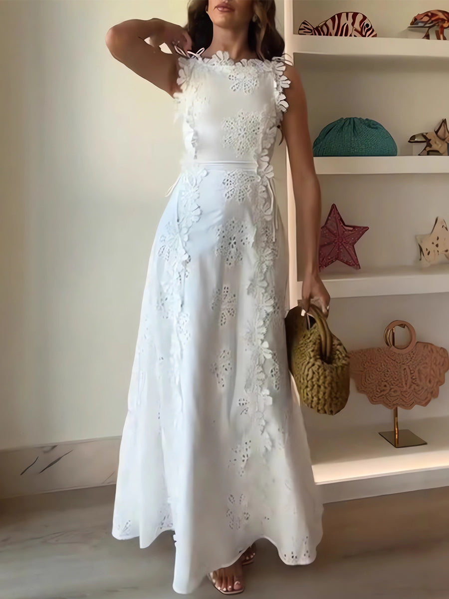 Leila™ | Zeitloses Spitzenkleid