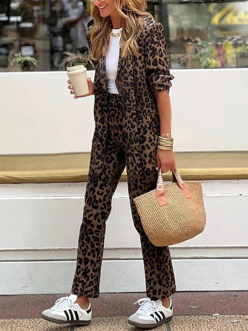Elena™ | 2-teiliges Set mit Animal Print