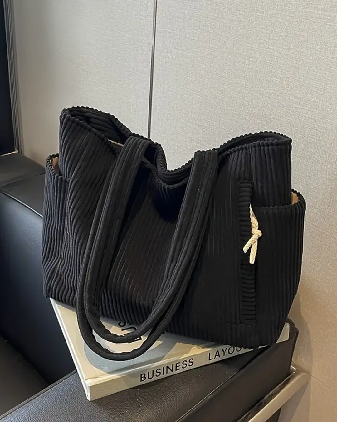 Elvara™ | Lässige Cordtasche