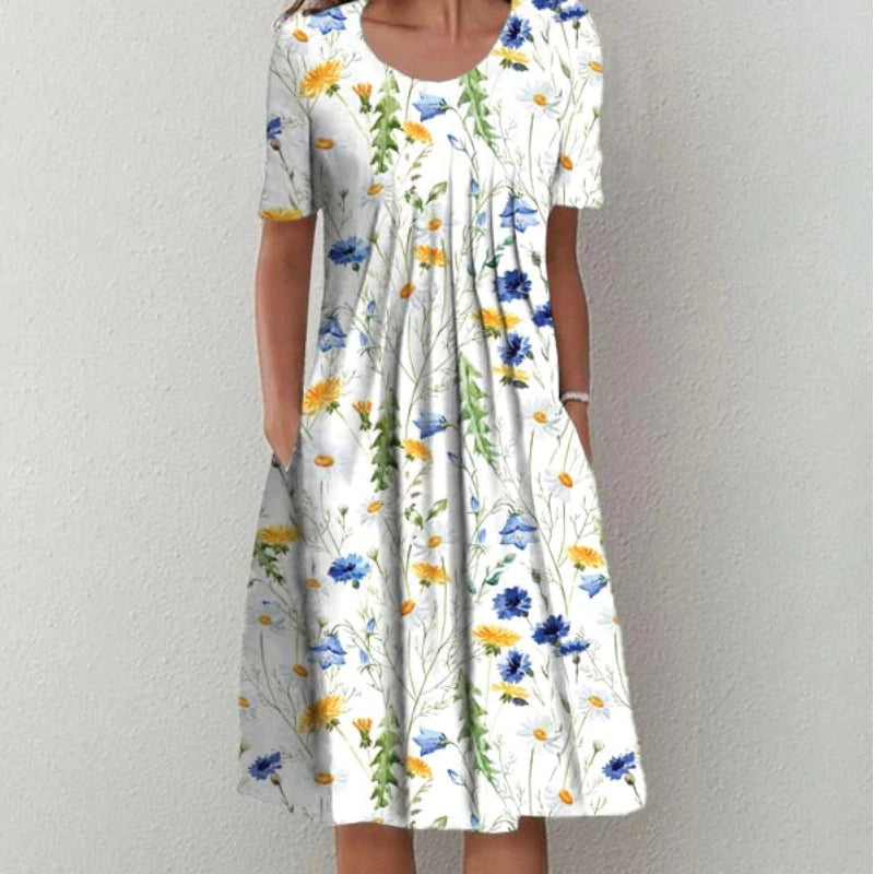 Ilsa™ | Lässiges Blumenkleid