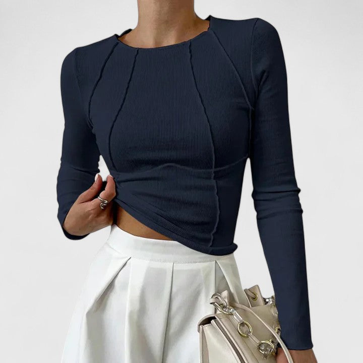 Thalia™ | Bequemer Langarm-Top