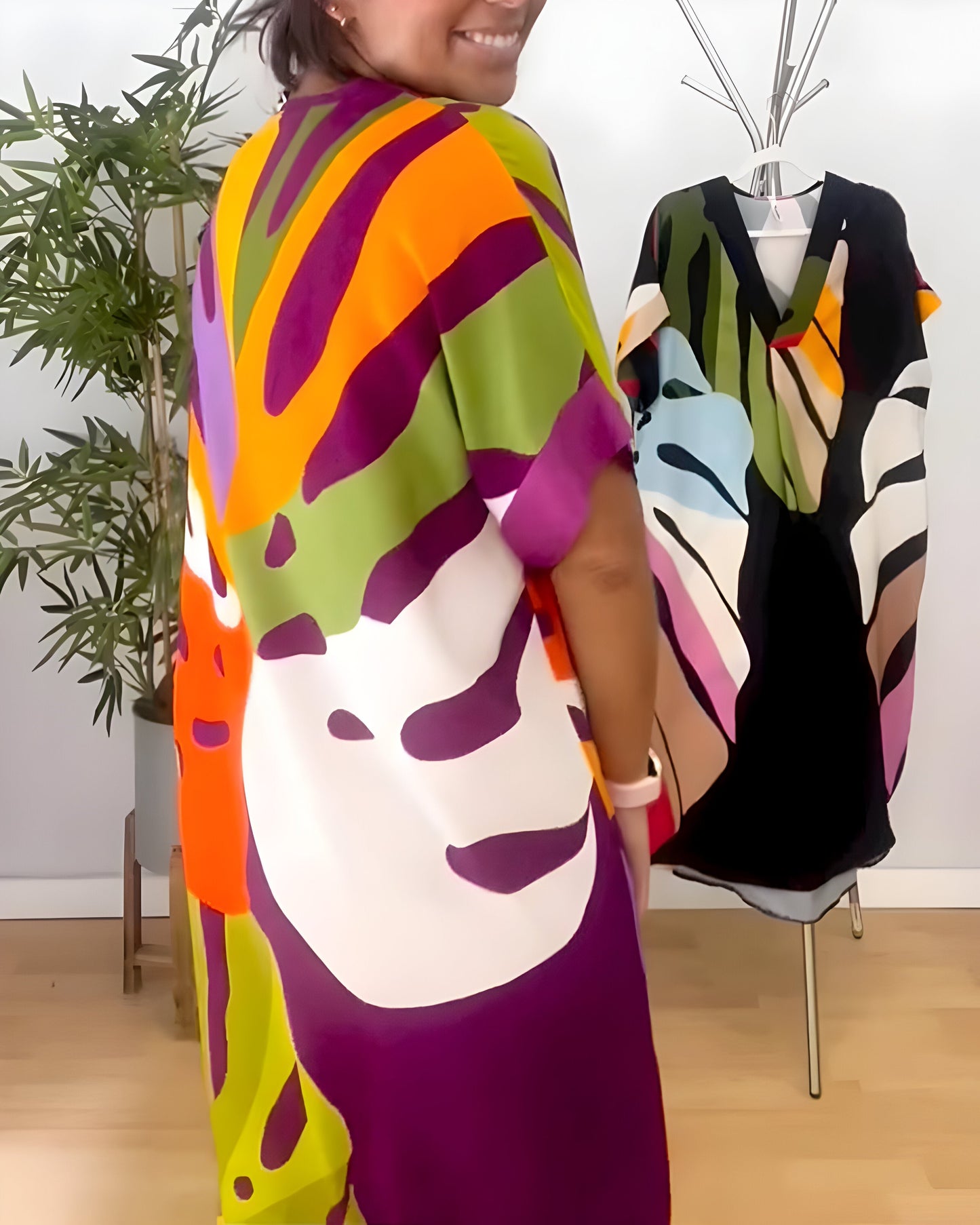 Aurélie™ | Buntes Sommerkleid