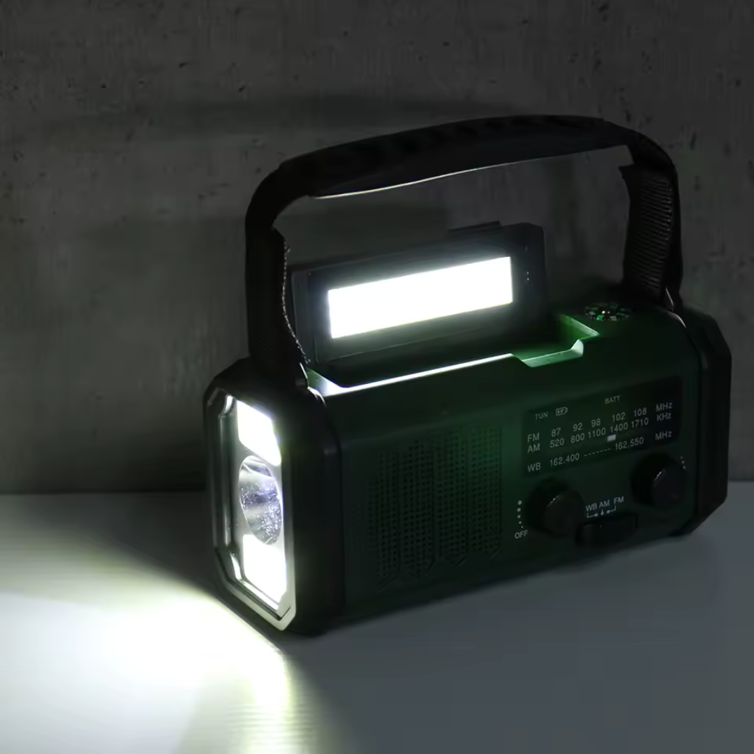 SafeTune™ | 4-in-1 Multifunktional Tragbares Notfallradio