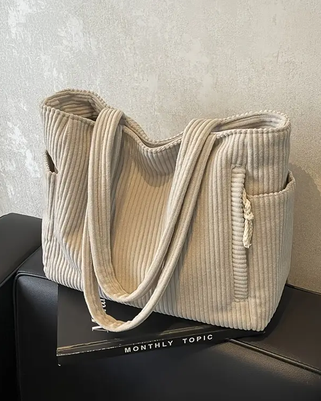 Elvara™ | Lässige Cordtasche