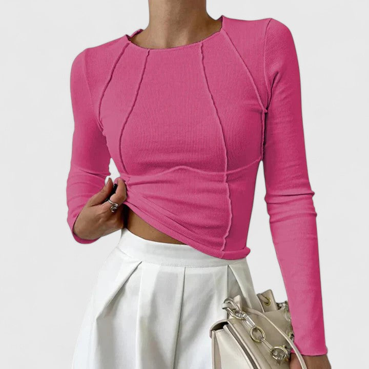 Thalia™ | Bequemer Langarm-Top