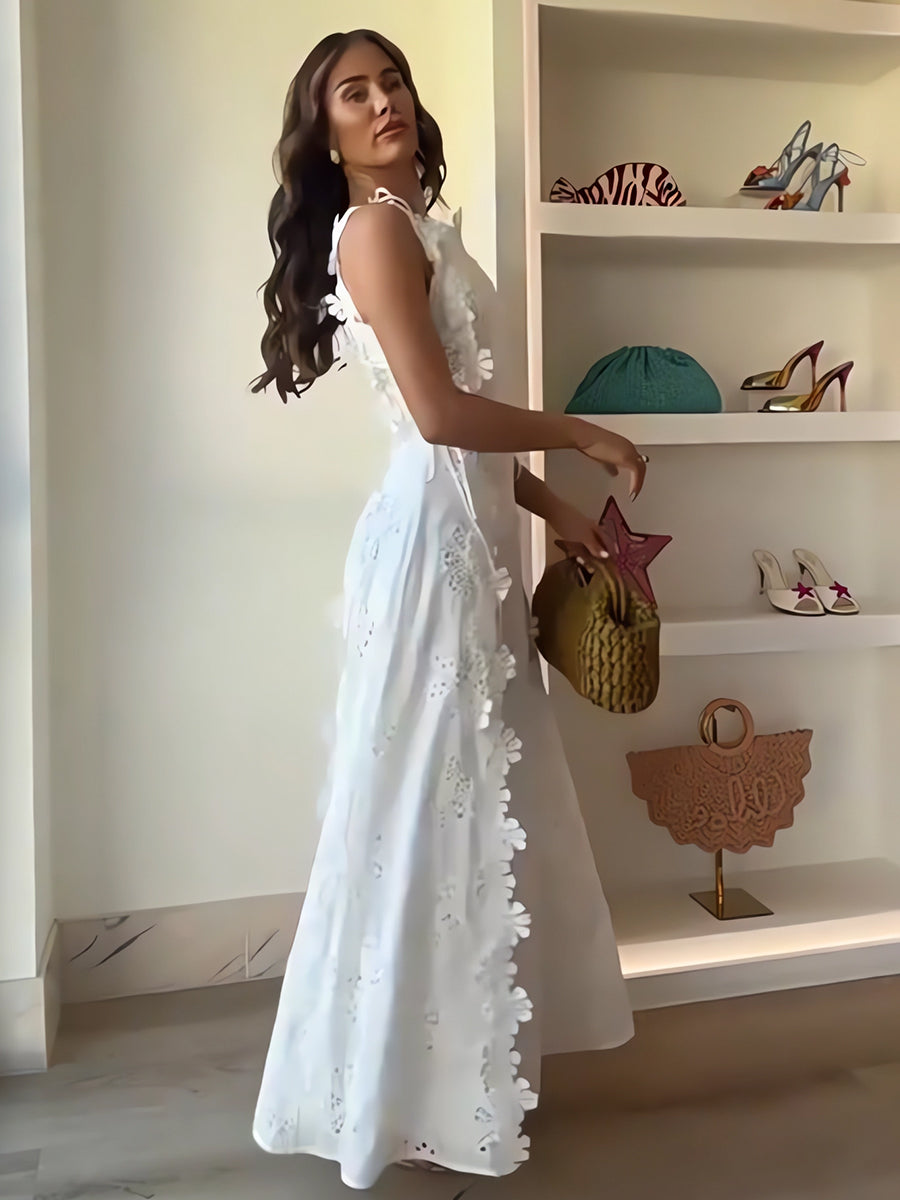 Leila™ | Zeitloses Spitzenkleid