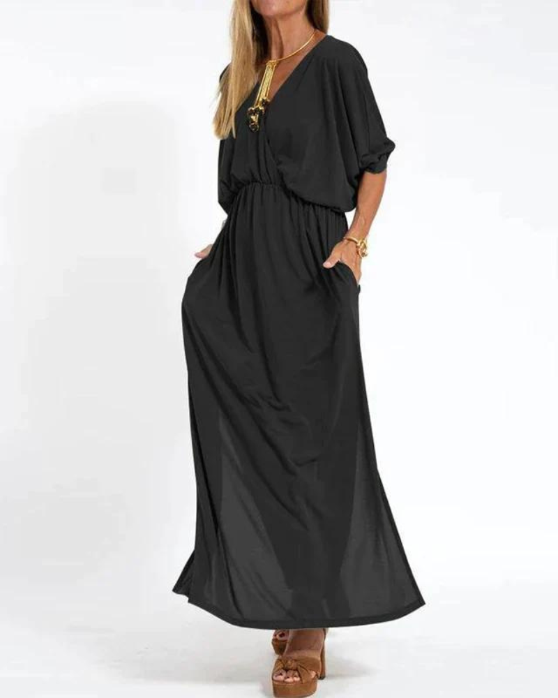 Fenetia ™ | Stilvolles, gemütliches Maxikleid