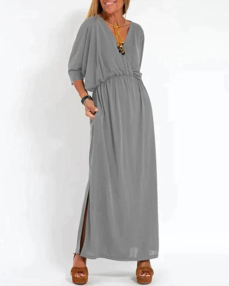 Fenetia ™ | Stilvolles, gemütliches Maxikleid