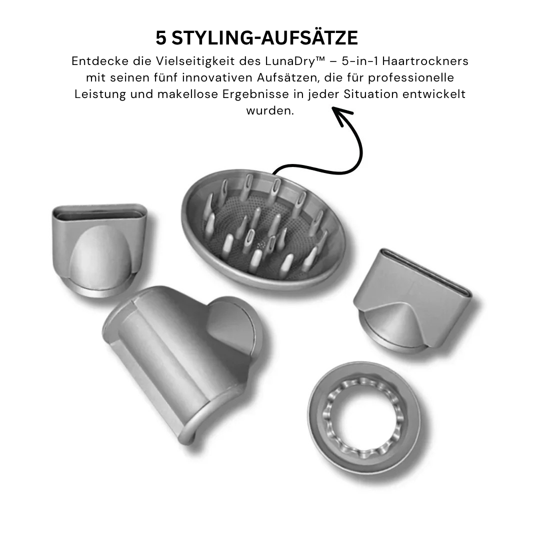 LunaDry™ – 5-in-1 Haartrockner