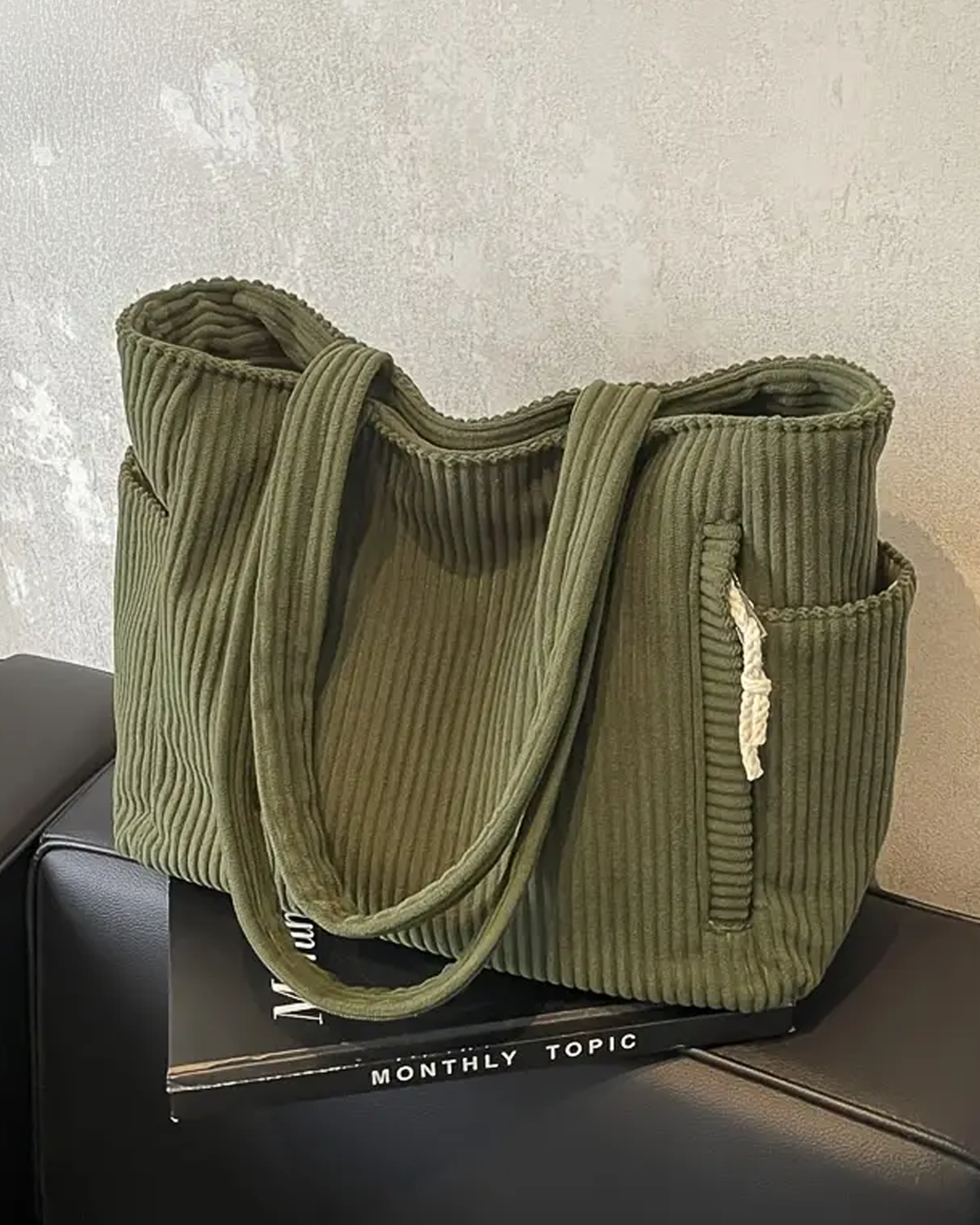 Elvara™ | Lässige Cordtasche