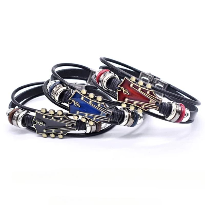 VeraVita™ | Gitarren-Lederarmband