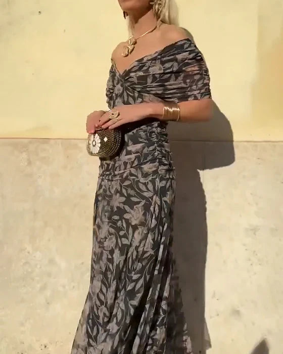Alessa™ | Elegantes Off-Shoulder Kleid
