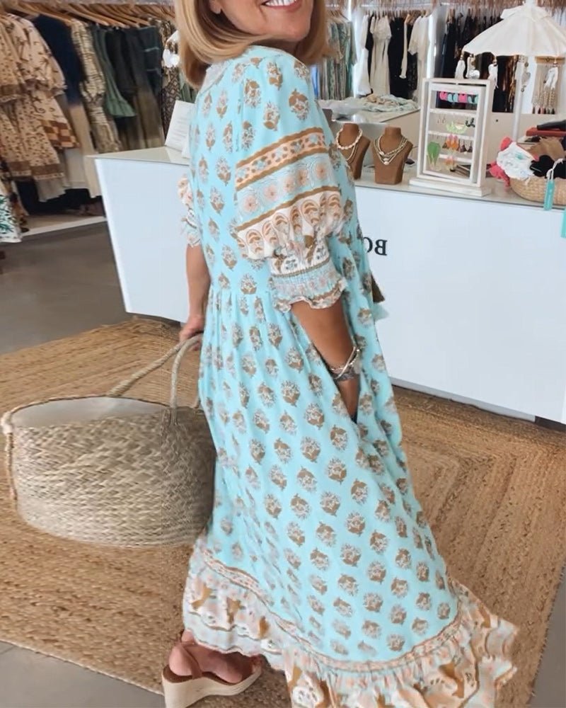 Alma™ | Boho Midikleid