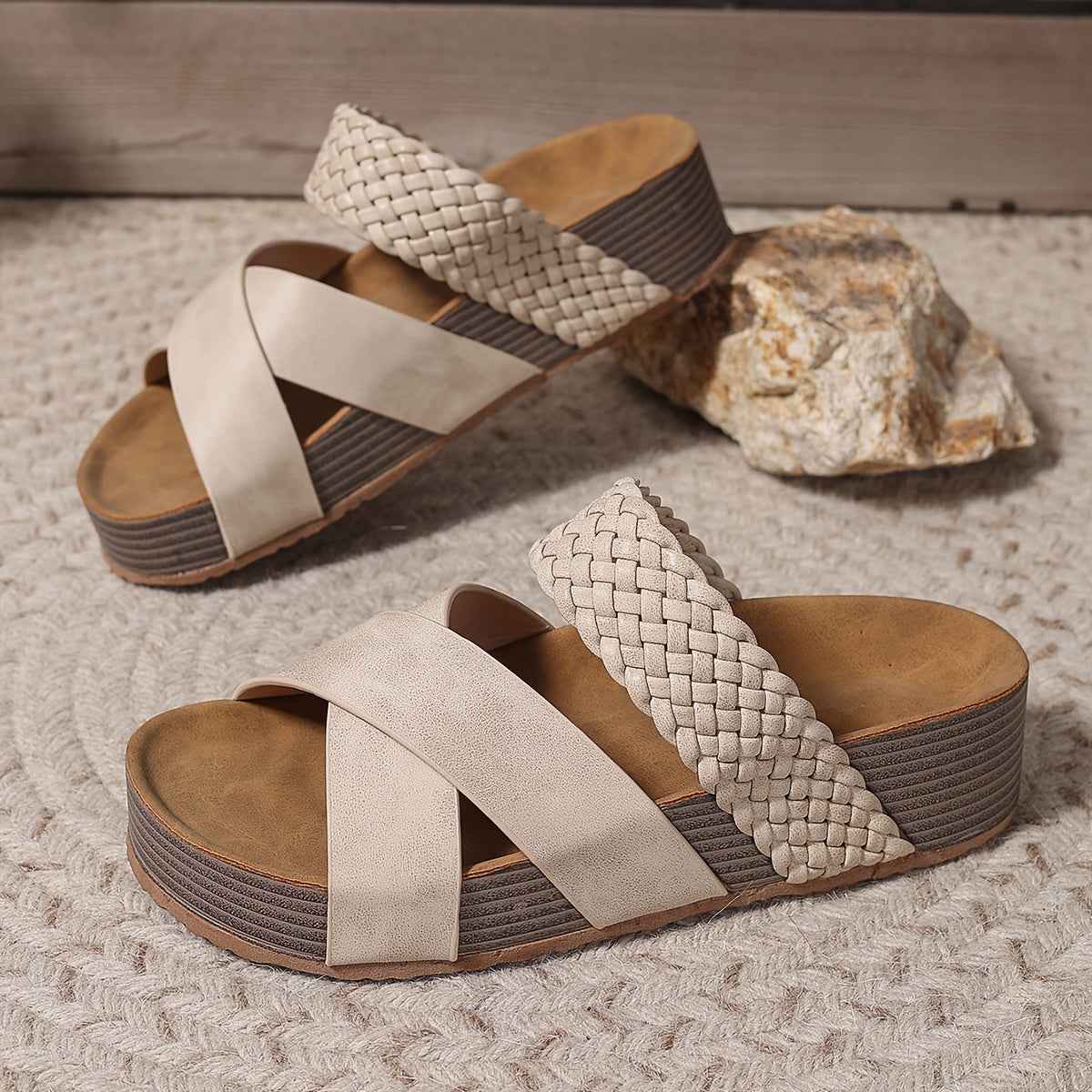 Klara™ | Lässige Keilsandalen