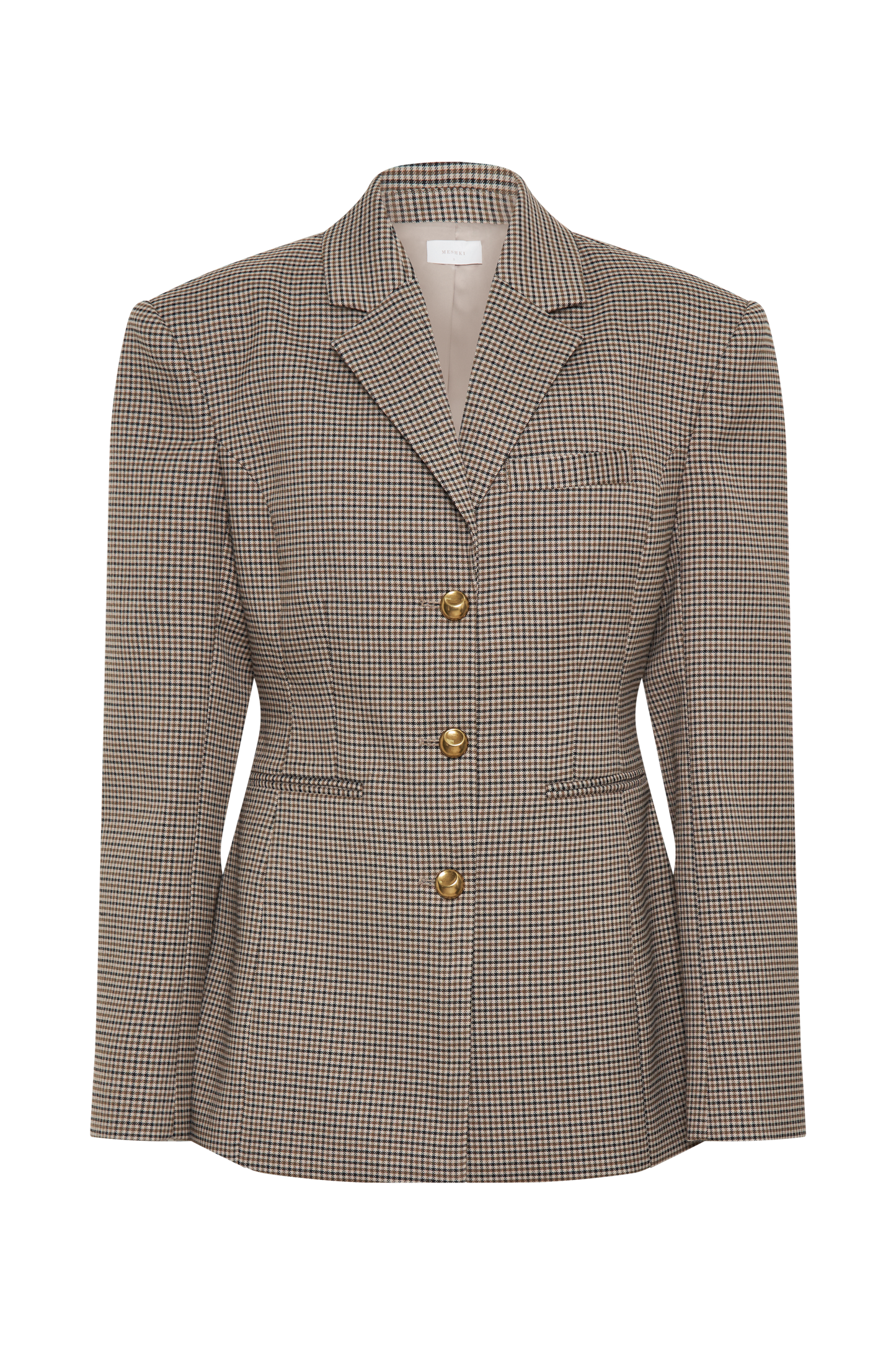 Clarina™ | Eleganter Karoblazer mit Taillierung