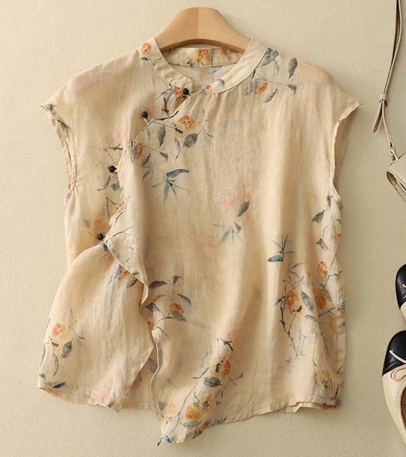 Marlisa™ | Vintage Besticktes Hemd