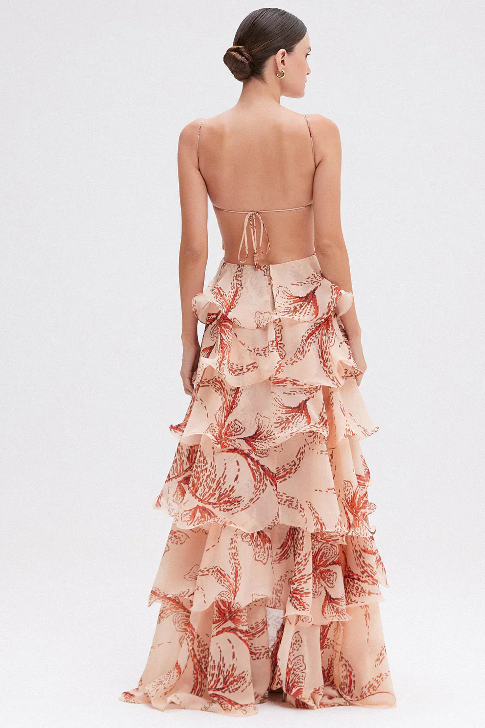 ISALINA™ | Rüschen-Midikleid