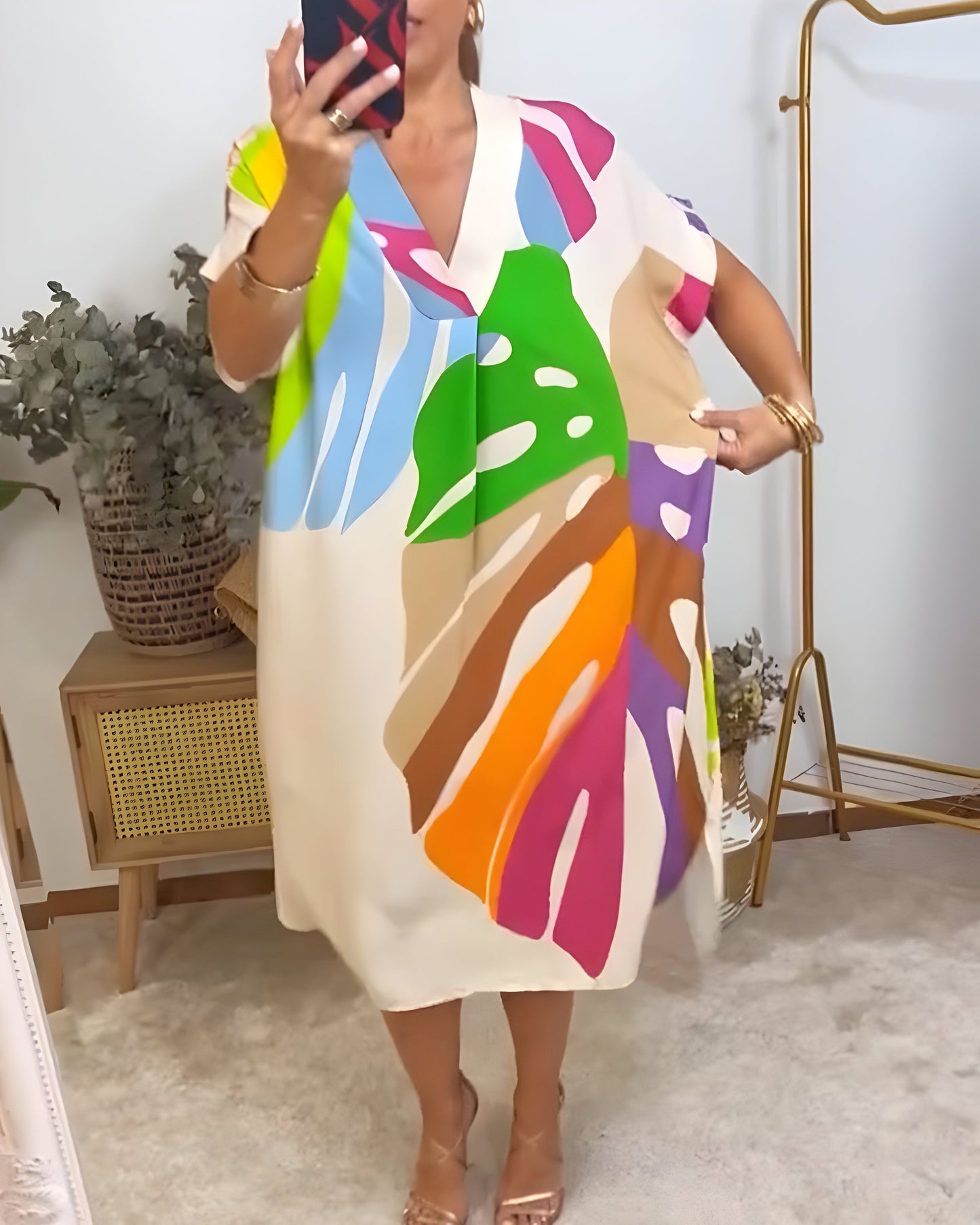Aurélie™ | Buntes Sommerkleid