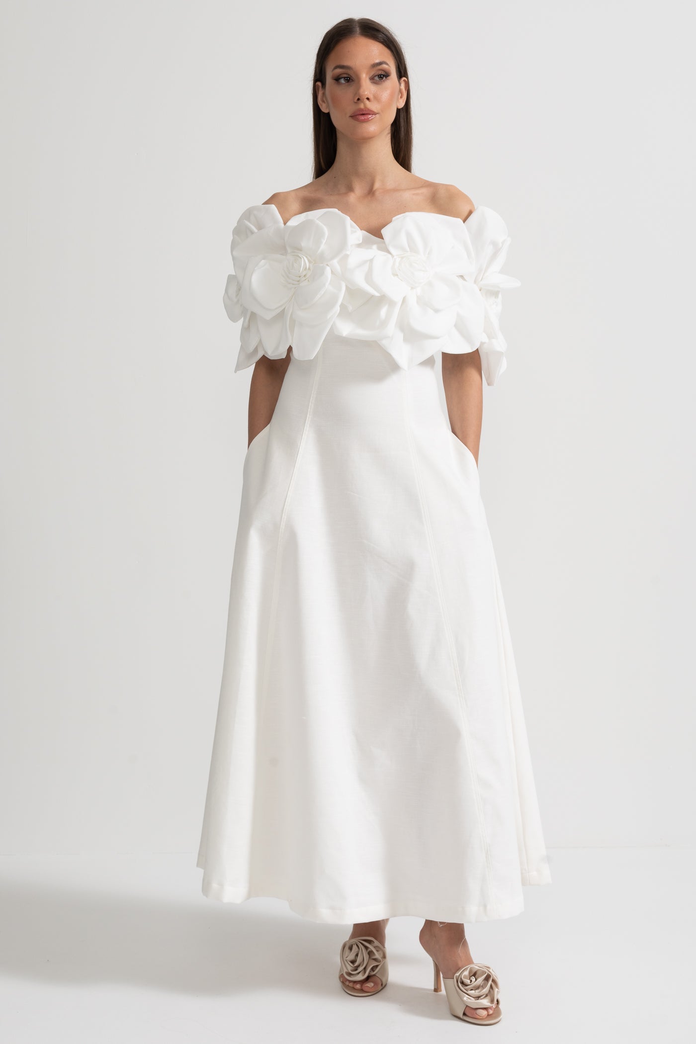 Felina™ | Off-Shoulder Midikleid