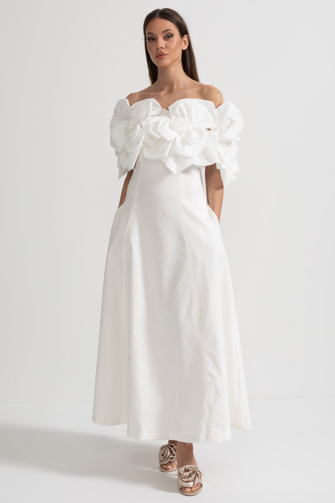 Felina™ | Off-Shoulder Midikleid