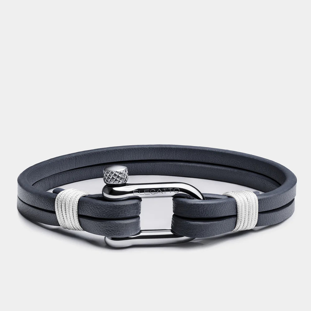 AvaStil™ | Titan-Haken-Lederarmband