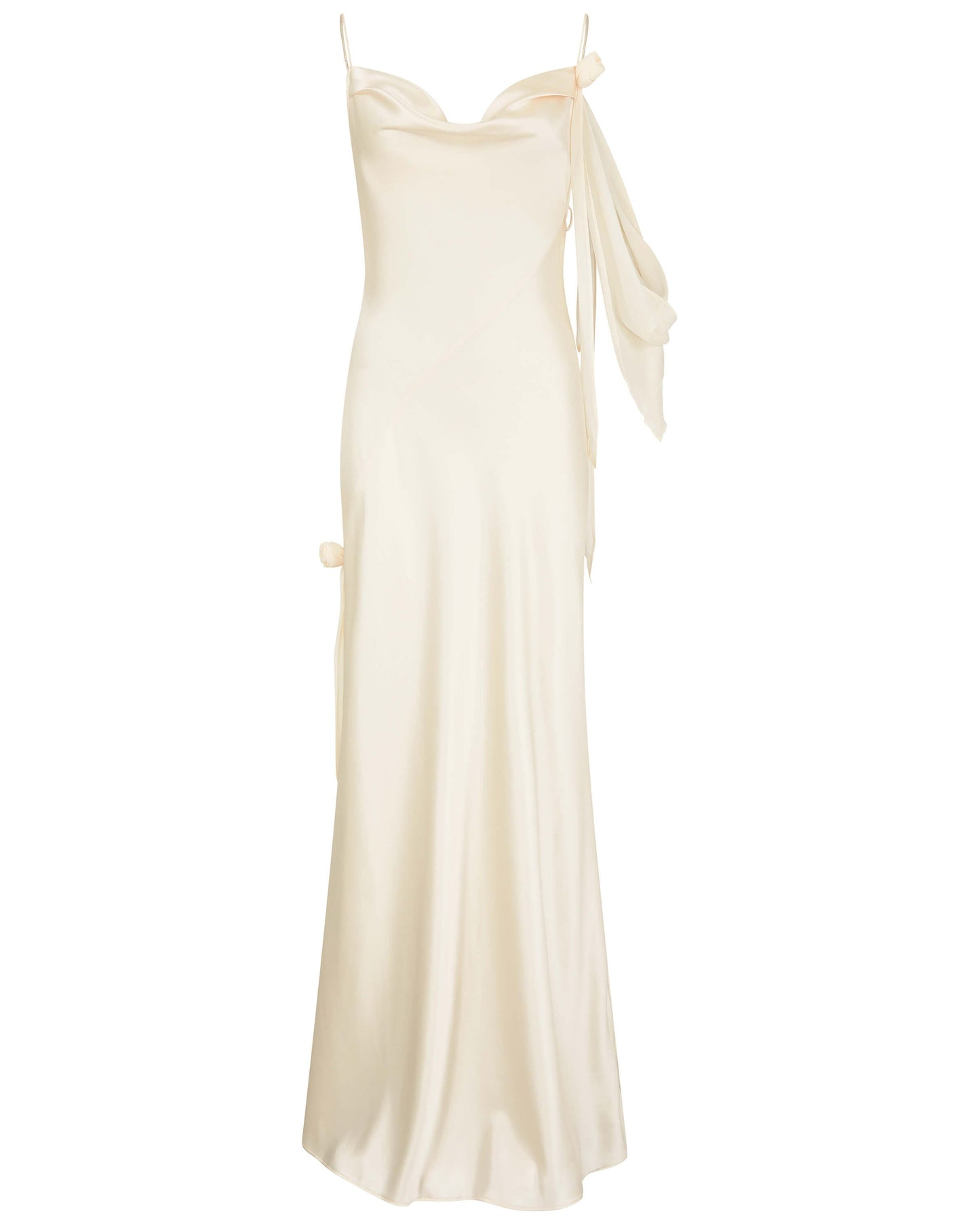 Rhea™ | Luxus Kleid mit Kapuzenkragen