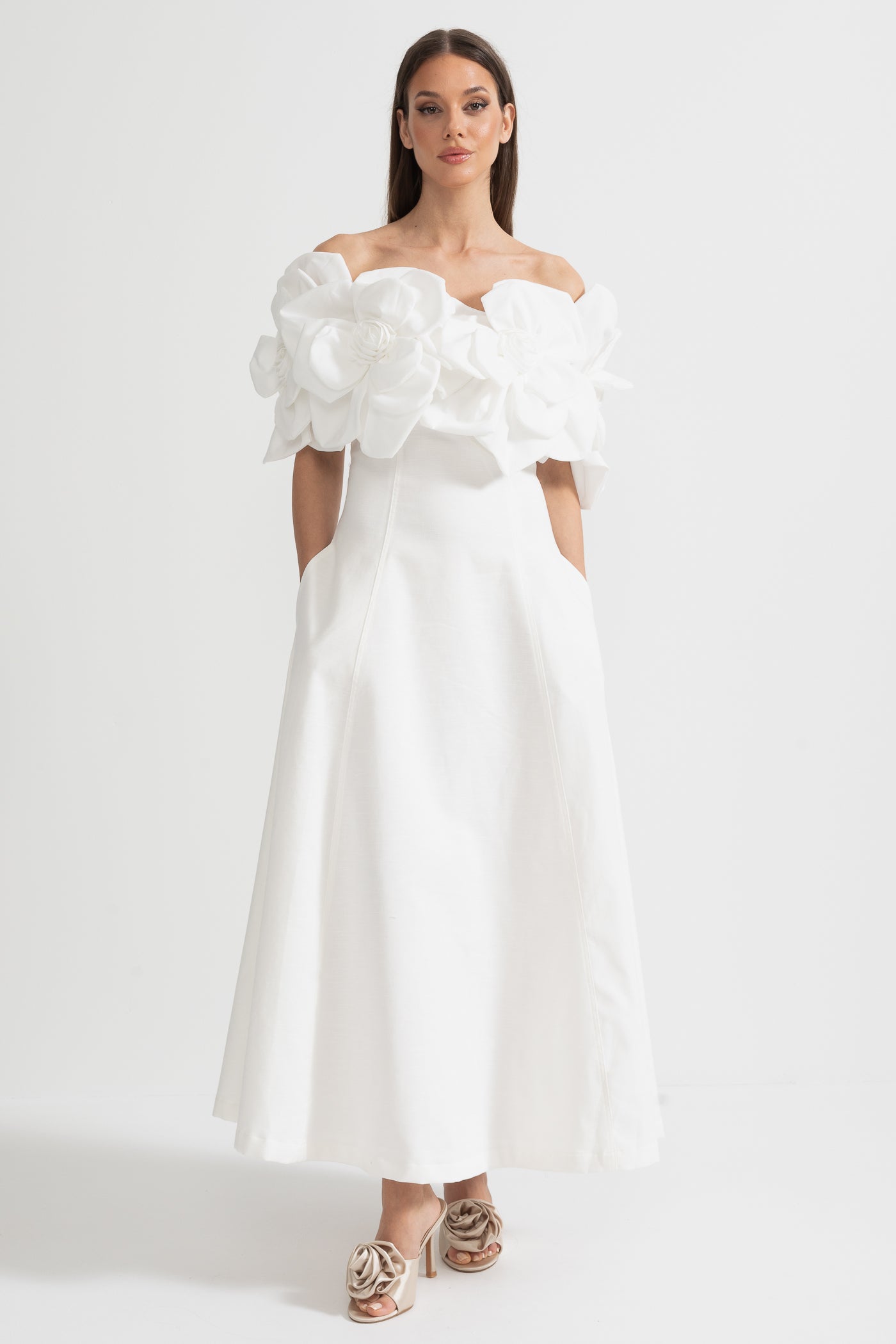 Felina™ | Off-Shoulder Midikleid