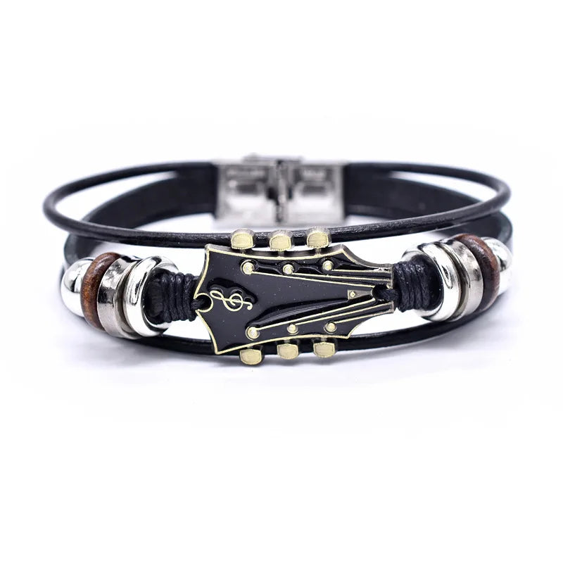 VeraVita™ | Gitarren-Lederarmband