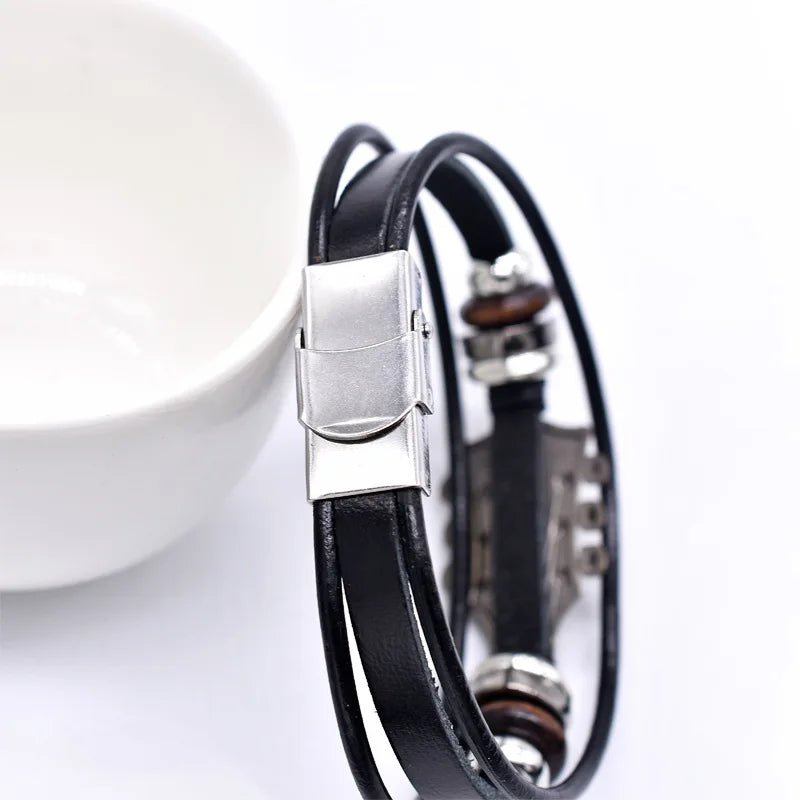 VeraVita™ | Gitarren-Lederarmband