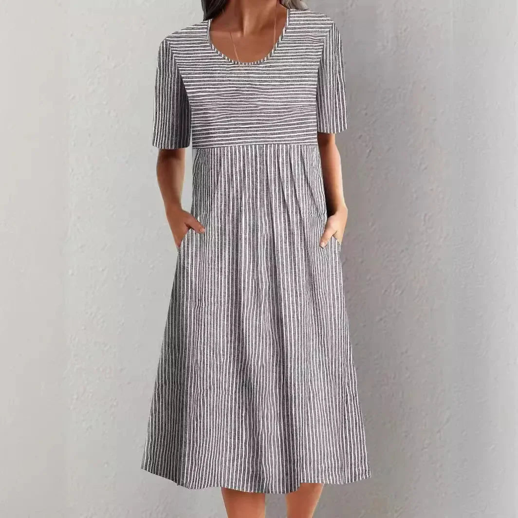 Senta™ | Gestreiftes Sommerkleid