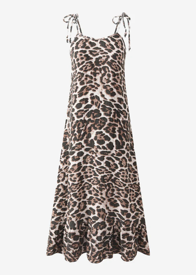 Sibylla™ | Leo-Print Sommerkleid