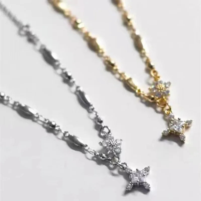 Diamant Kreuzkette