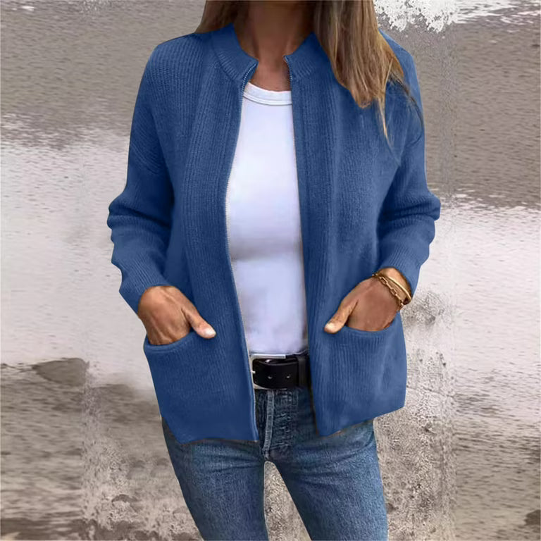 Waltraud™ | Eleganter Herbst-Cardigan