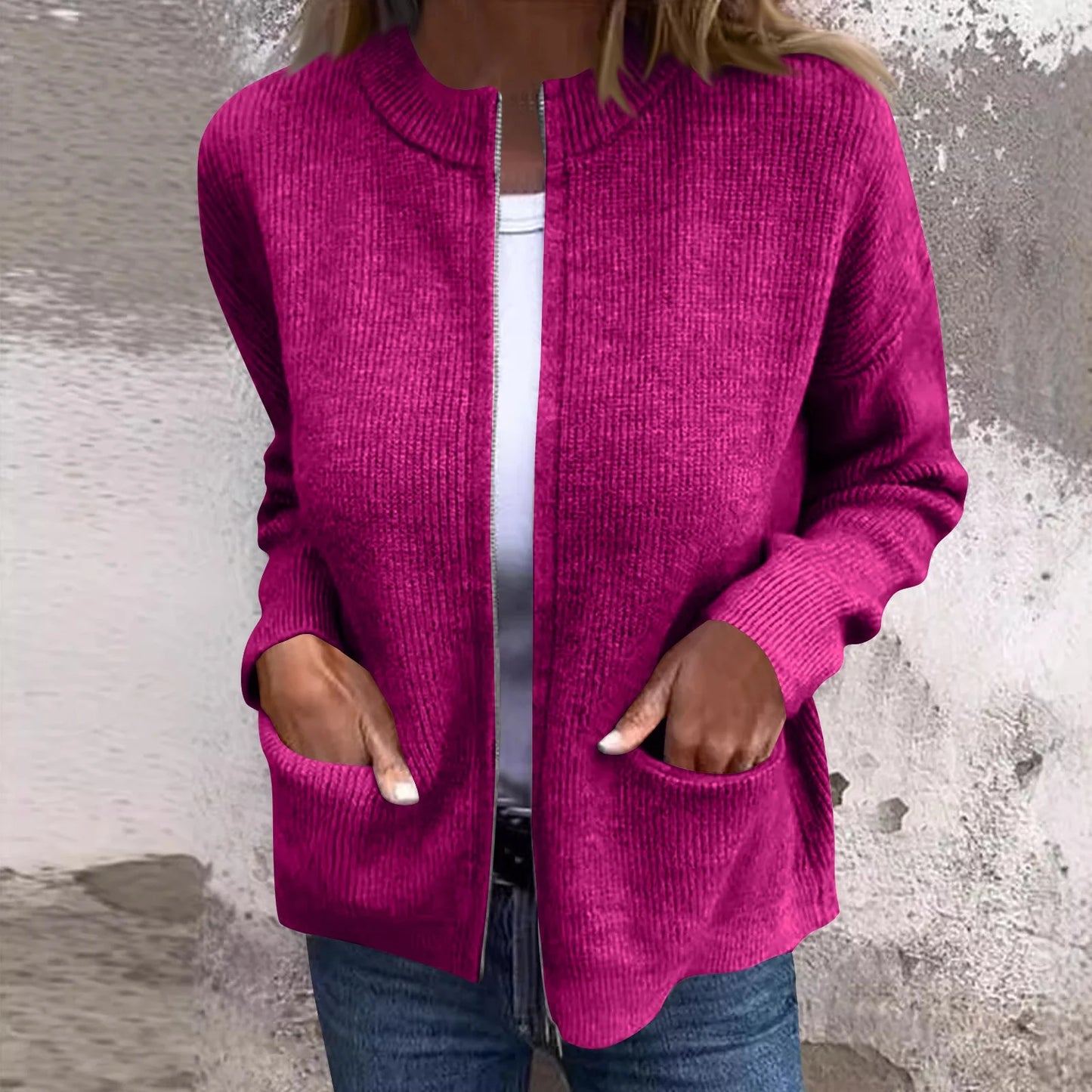 Waltraud™ | Eleganter Herbst-Cardigan
