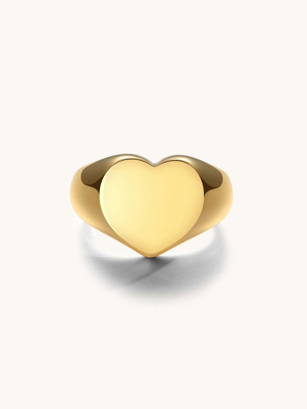 Bellora™ | Ring mit Goldenem Herz-Anhänger