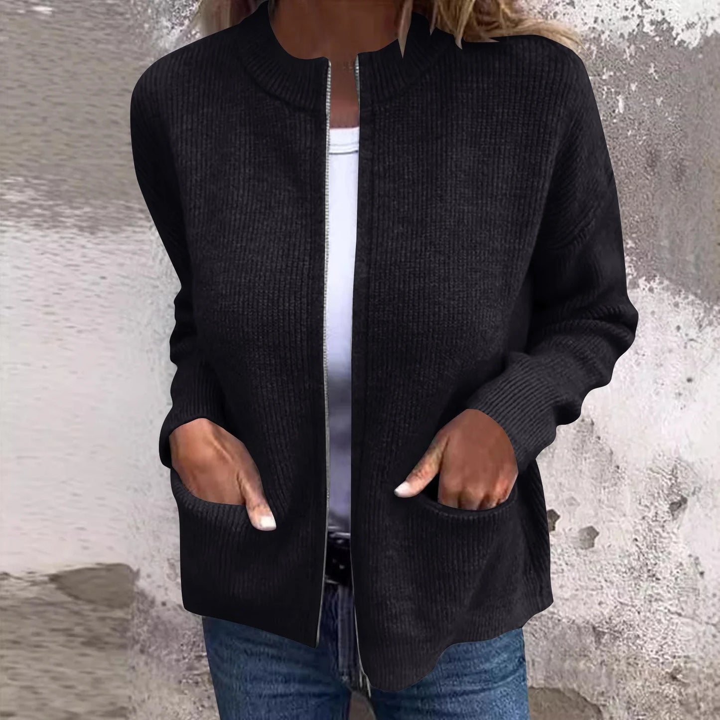 Waltraud™ | Eleganter Herbst-Cardigan