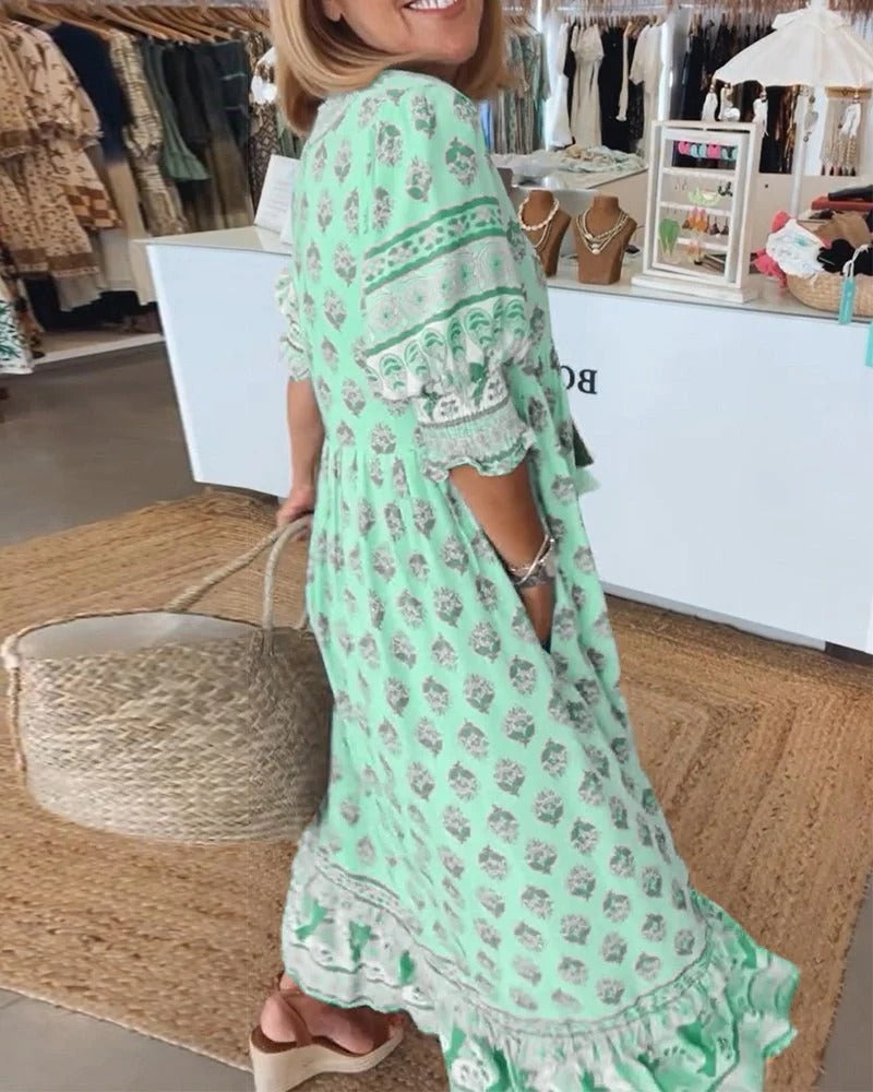 Alma™ | Boho Midikleid