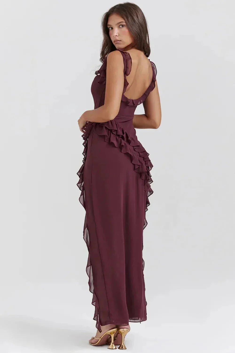 Elara™ | Stilvolles Maxi mit Schlitz