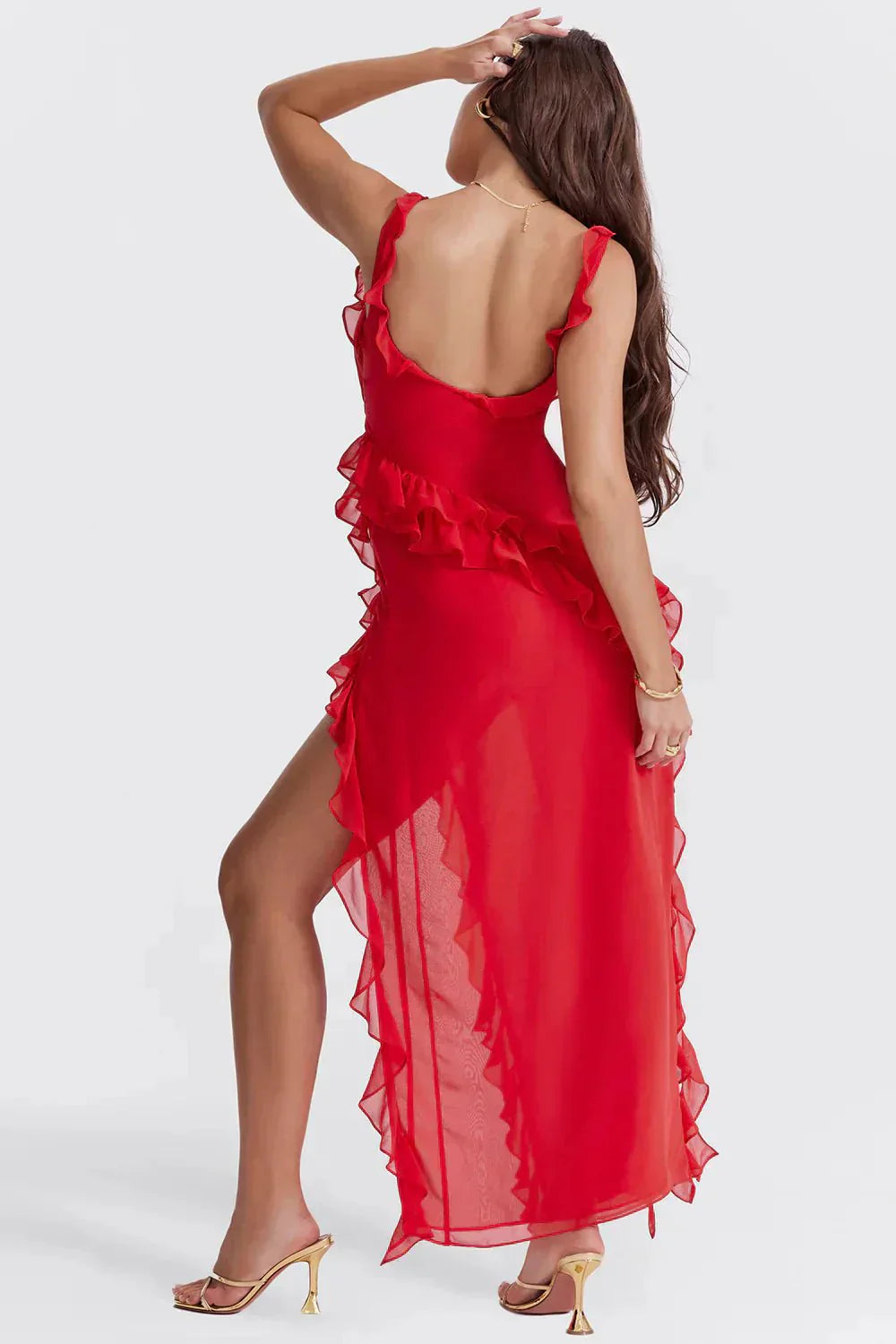 Elara™ | Stilvolles Maxi mit Schlitz