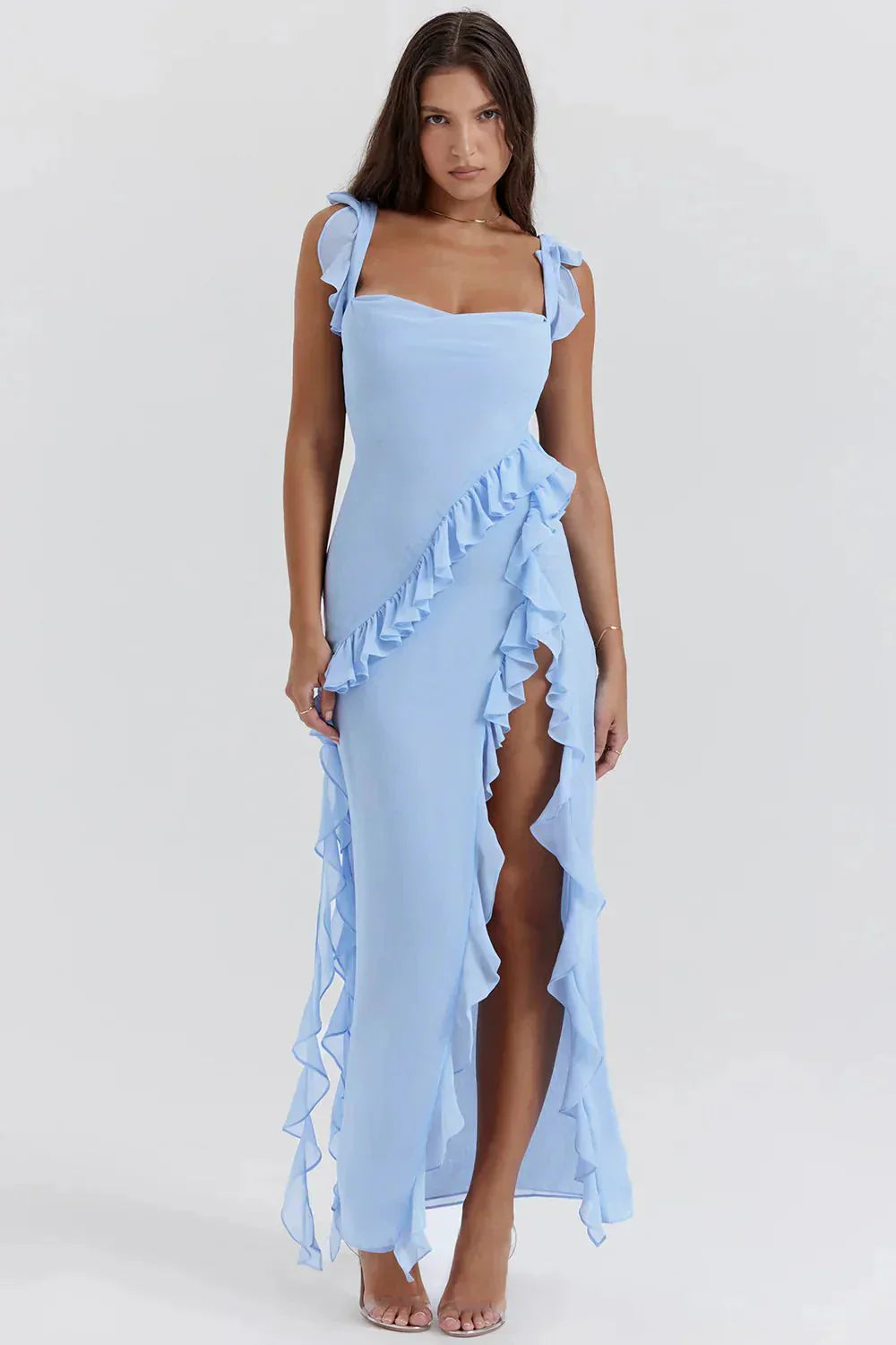 Elara™ | Stilvolles Maxi mit Schlitz
